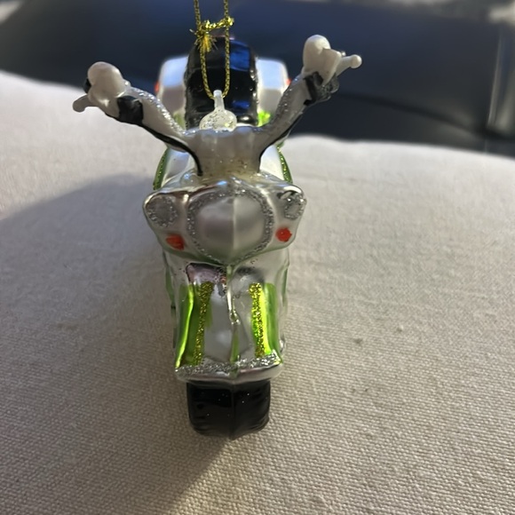 Motorcycle christmas tree ornament - Picture 4 of 5